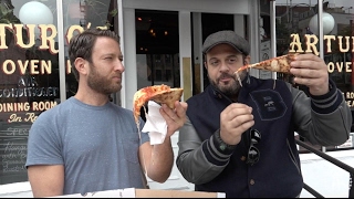 Barstool Pizza Review  Arturos Pizza With Special Guest Adam Richman of Man Vs Food [upl. by Abran833]