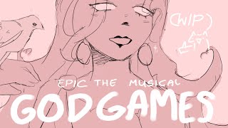 God Games Aphrodite and Ares  Epic the Musical animatic WIP [upl. by Htinnek]