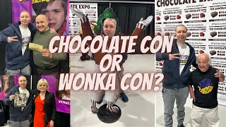 Meeting the Wonka kids at a Chocolate Convention [upl. by Hamimej]