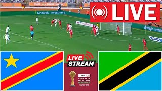 🔴EN DIRECT  RD Congo vs Tanzanie  Qualifications Coupe dAfrique des Nations 2026 [upl. by Matthiew]