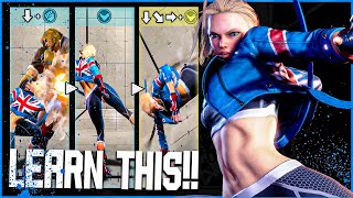 5 Cammy Combos to take you from NOOB to PRO  Street Fighter 6 Combo Guide [upl. by Ottinger]