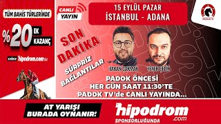 15 Eylül 2024  SON DAKİKA İstanbul  Adana At Yarışı Tahminleri  Hakan Çakmak  Yener Çelik [upl. by Collbaith585]