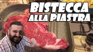 52  Bistecca di manzo alla piastra [upl. by Attiuqahs839]