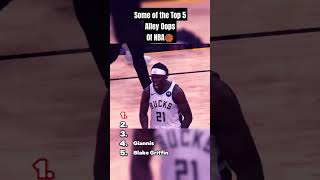 Some of the Top 5 alley oops of NBA nba nbahighlights basketball trendingshorts shorts viral [upl. by Tracee]