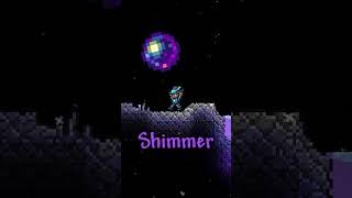 How to find the EXACT Location of the Shimmer in Terraria  Terraria 144 gaming terraria [upl. by Berkeley]