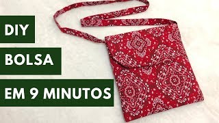 Bolsa fácil em 9 minutos  Passo a Passo MUITO FÁCIL [upl. by Klecka]