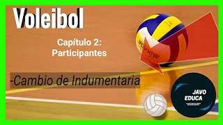 CAMBIO de INDUMENTARIA en VOLEIBOL 🏐👕👚😱🏃‍♂️ [upl. by Etnovad]