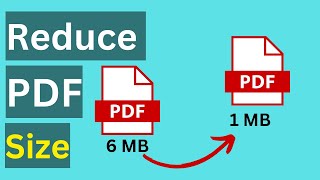 How To Reduce PDF File Size Without Losing Quality For Free [upl. by Eslud]