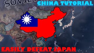 HOI4 Nationalist China TUTORIAL  Defeating Japan [upl. by Ayerhs]