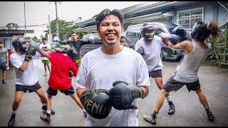 UNA KONG SPARRING SA BOXING [upl. by Pond]