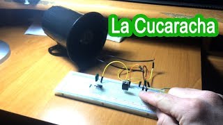 La cucaracha Horn using pic12F629  Nissan micra [upl. by Notaek]