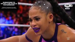 Bianca Belair vs Tamina invasões de Natalya e Doudrop  RAW 221121 [upl. by Namruht385]