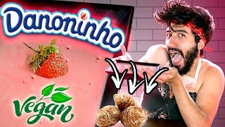 Receita  DANONINHO VEGANO CASEIRO DE INHAME [upl. by Ycat]