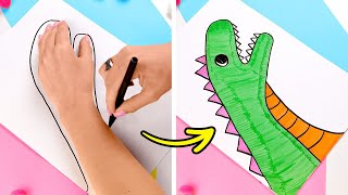 Consejos y trucos de dibujo 🎨✨ Inspiración para la creatividad artística para todas las edades 🌟👧👨‍🦳 [upl. by Alayne]