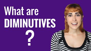 Spanish Ask a Teacher with Rosa  What are diminutives [upl. by Perle]