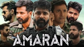 Amaran Full Movie In Hindi Dubbed  Sivakarthikeyan Sai Pallavi Bhuvan Arora  Review and Facts [upl. by Yarak502]