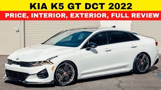 KIA K5 GT DCT 2022 price in Pakistan  KIA K5 GT DCT full review interior exterior mileage [upl. by Noraed]