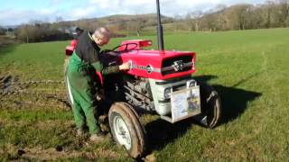 Tractor run in Churchstoke [upl. by Elyak]