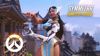 Symmetra Gameplay Preview  Overwatch  1080p HD 60 FPS [upl. by Alesandrini86]