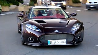 1 of 1 Spyker Aileron driving in Monaco [upl. by Enyahs81]