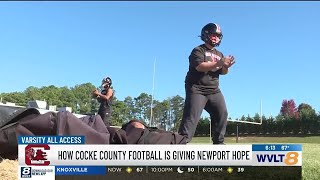 Cocke County finds hope in Big Red football team [upl. by Assyli468]