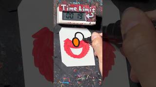 【ASMR】Drawing ELMO in 40 Sec [upl. by Adnoved]