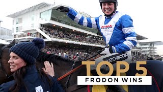 FRODONS TOP 5 WINS AT CHELTENHAM AINTREE amp KEMPTON PARK [upl. by Oribella]