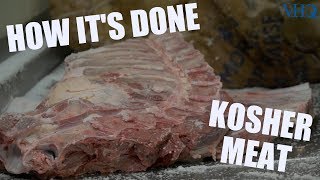 Kosher Meat DeVeining Salting and Soaking [upl. by Nussbaum]