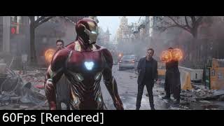 Ironman suitup Infinity War 24fps vs 60fps comparison [upl. by Harbert]