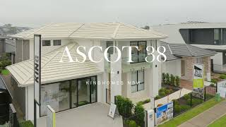 Tour the Double Storey Ascot Home Design  King Homes NSW  HomeWorld Box Hill [upl. by Idola]