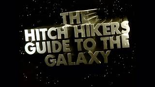 The Hitchhikers Guide to the Galaxy  4k  Opening credits  1981  BBC [upl. by Brenner]