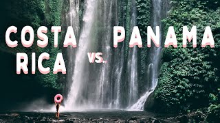 COSTA RICA vs PANAMA Travel Costa Rica amp Panama We compare both countries to guide your vacation [upl. by Leno]