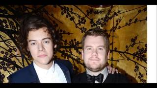 Harry Styles and James Corden  just work or real friendship [upl. by Deane]