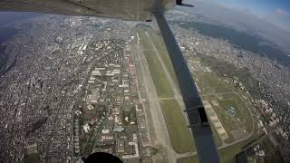 横田空域を飛んでいるだけの映像。「横田進入管制空域」横田基地の上空を通過してみました。 [upl. by Nemracledairam656]