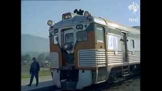 Train Journey To Lillooet 1958 [upl. by Atinra975]