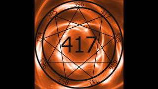 1 Hr Solfeggio Frequency 417hz  Facilitating Change [upl. by Sabah71]