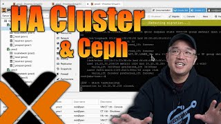 Setting Up Proxmox High Availability Cluster amp Ceph [upl. by Tunk55]