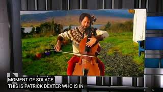 Patrick Dexter plays Ukrainian chant on CBC The National The Moment [upl. by Nallac]