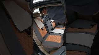 Installation instructions for Car Leather Seat Cover [upl. by Ailem]