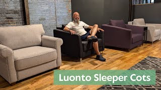 Luonto Sleeper CotsChairs  Fit a Bed in Any Room [upl. by Sigfried]