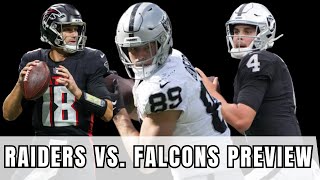 NFL WEEK 15 PREVIEW Las Vegas Raiders vs Atlanta Falcons  10 Keys to a RAIDERS WIN [upl. by Eenttirb]