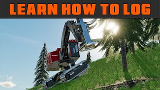 Advanced Training  Feller Buncher  Learn How To Log  FDR Logging [upl. by Deana489]