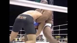 PRIDE ShockwaveDynamite Bob Sapp piledrives Antonio Nogueira [upl. by Mccollum]