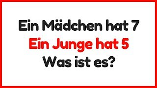 15 Rätsel die dein Gehirn auf Hochtouren bringen [upl. by Fifi583]