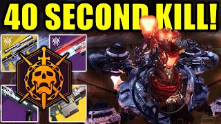 Destiny 2 KILL TANIKS in 40 SECONDS  Deep Stone Crypt Raid Final Boss Guide [upl. by Eniloj941]