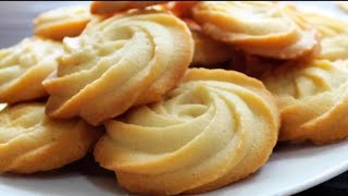 15 Daqiqada Ogizda Eriydigan PECHENIE Tayyorlaymiz  BUTTER COOKIES RECIPE  ПЕЧЕНЬЕ Тающий во Рту [upl. by Goldina]