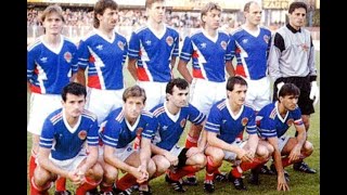 198889  881019 WC90 Clasificación Escocia vs Yugoslavia [upl. by Ienttirb]