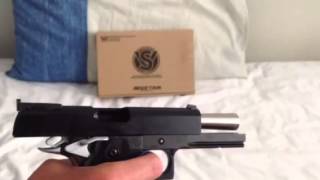 Airsoft Strayer Voigt Infinity GBB Review [upl. by Odeen]