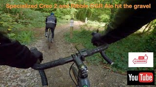 Specialized Creo 2 and Ribble CGR ALe hit the gravel [upl. by Ahscrop]