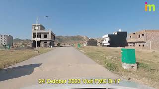 Faisal Margalla City Islamabad B 17 Visit 24 October 2023 [upl. by Epul]